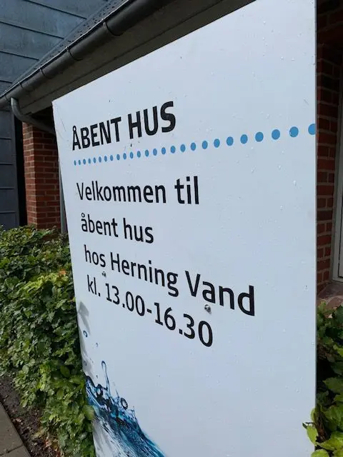 Vand over og vand under til årets Åbent Hus
