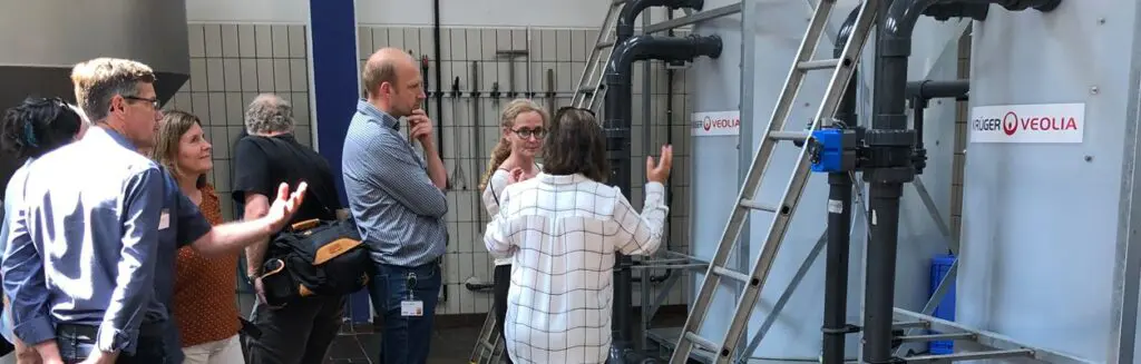 Vand på unikt pilotanlæg til biologisk fjernelse af medicinrester i spildevand